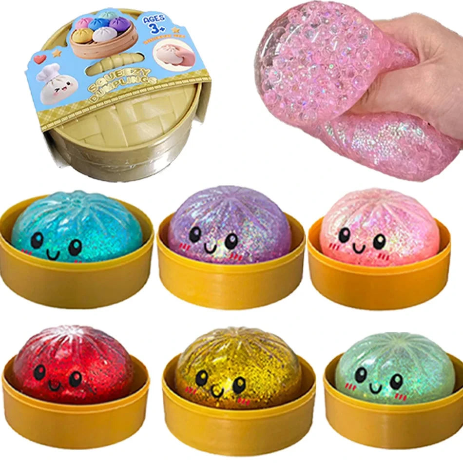 Glitter Dumpling Sensory Squishy