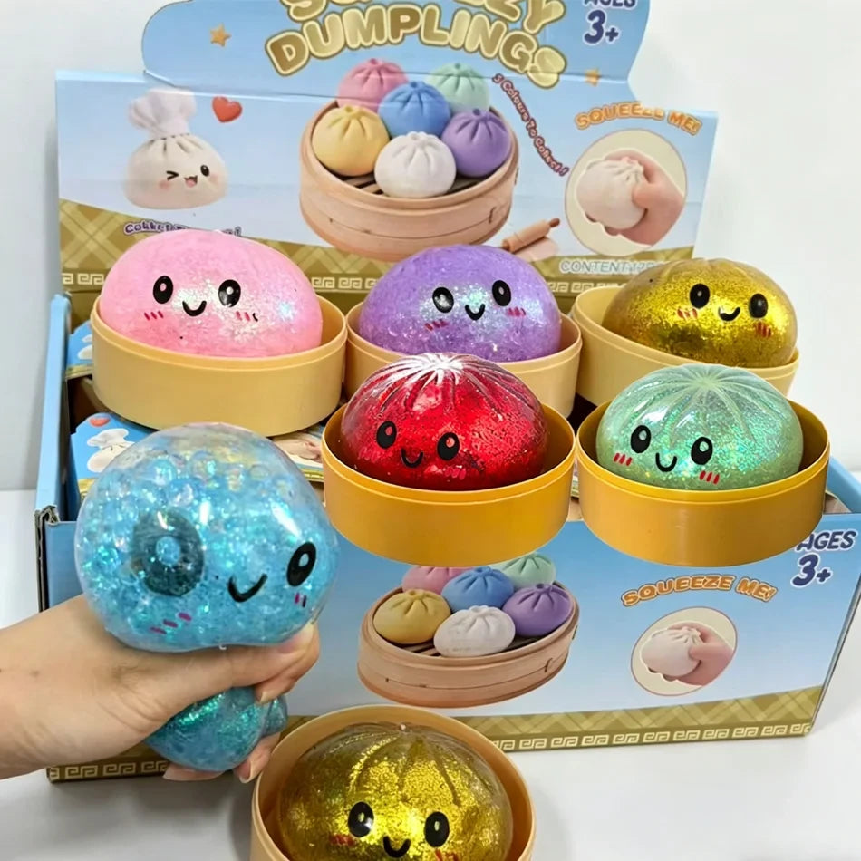 Glitter Dumpling Sensory Squishy