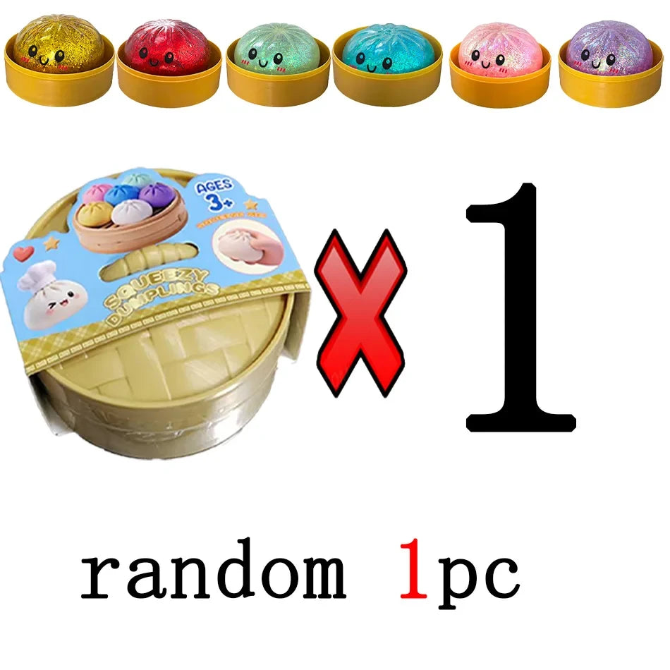 Glitter Dumpling Sensory Squishy