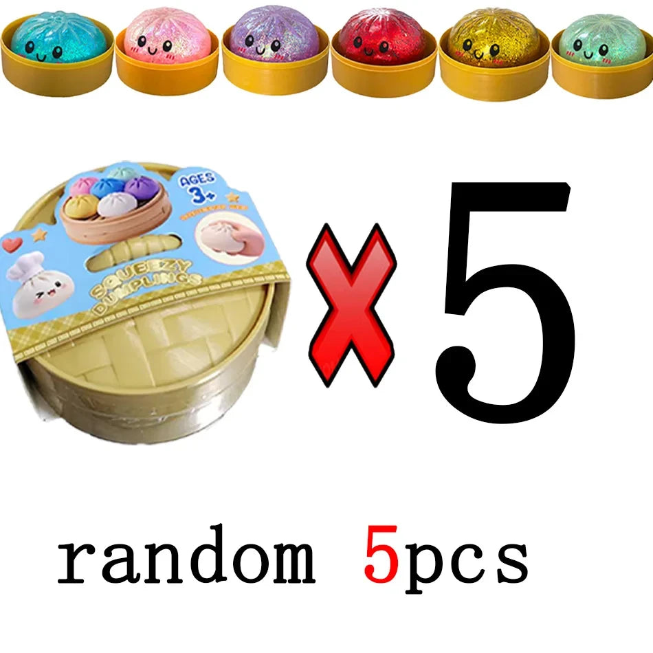 Glitter Dumpling Sensory Squishy