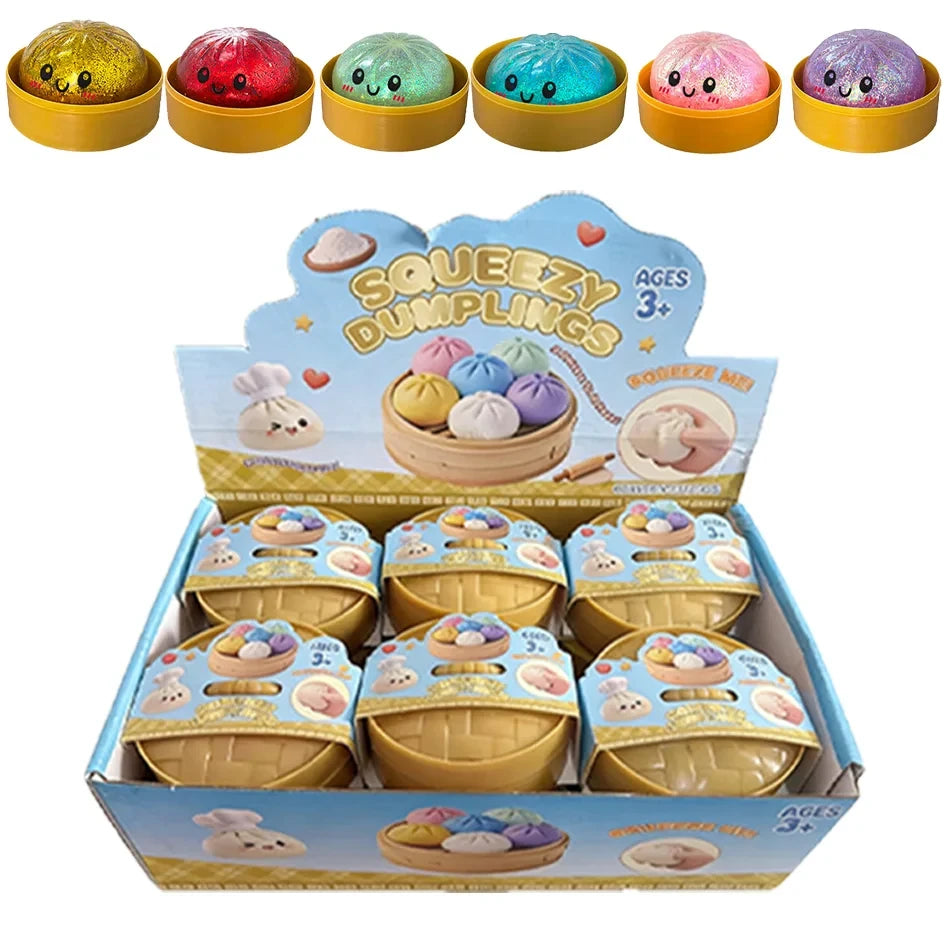 Glitter Dumpling Sensory Squishy