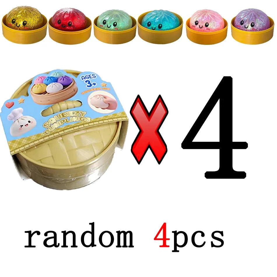 Glitter Dumpling Sensory Squishy
