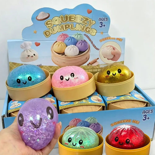 Glitter Dumpling Sensory Squishy
